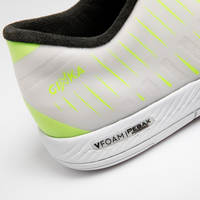 Sapatilhas de Futsal Ginka Pro Branco/Amarelo