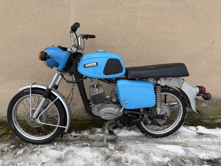 MZ TS 125 niebieska