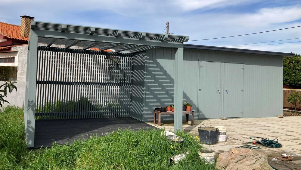 abrigo de jardim - Madeira&Conforto - cmb.17