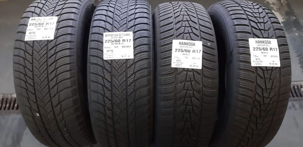 Opony Bridgestone 225 60 R17