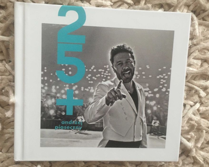 Płyta CD Andrzej Piaseczny "25+" największe hity + autograf