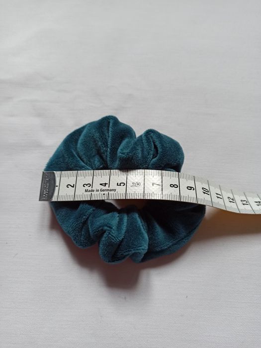 Welurowa Gumka do włosów Skranchie Handmade