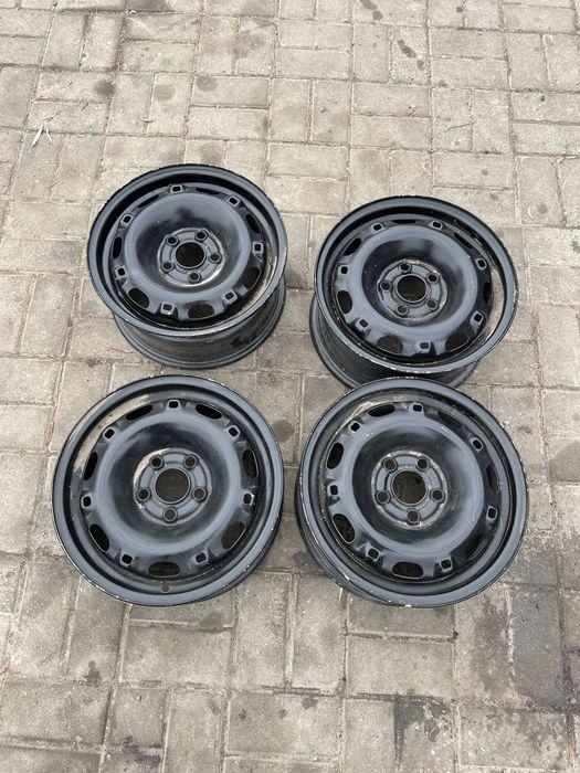 Felgi stalowe seat audi vw skoda 5x100 et43 14”