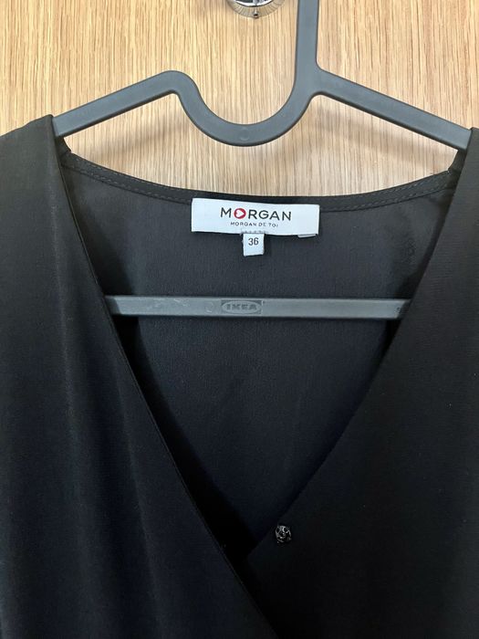 Vestido preto envelope - Morgan