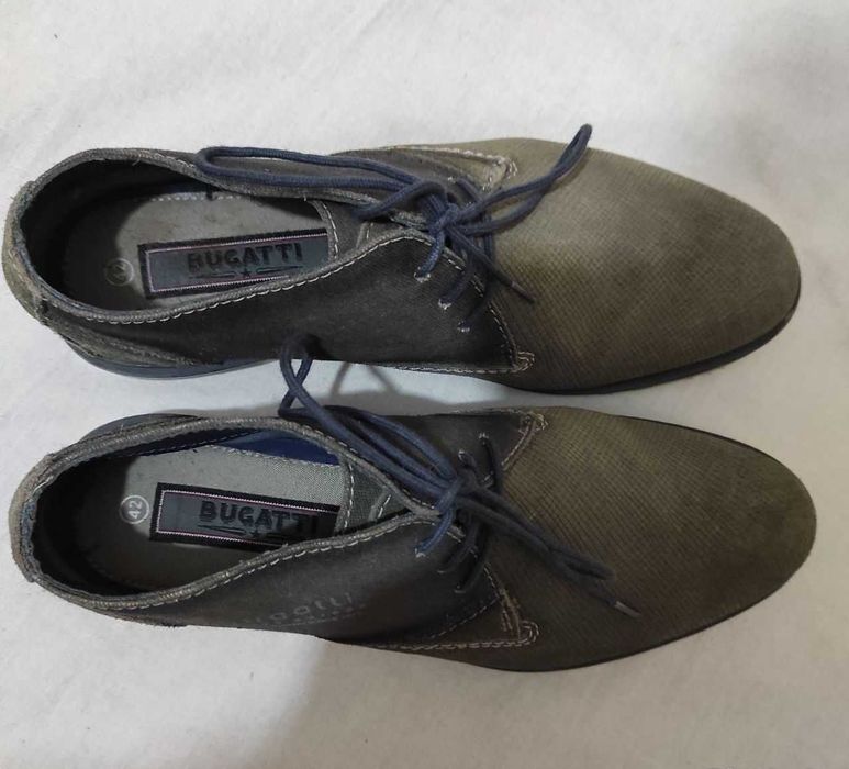 Фирменные БОТИНКИ  мужские BUGATTI 42 р (оригинал)