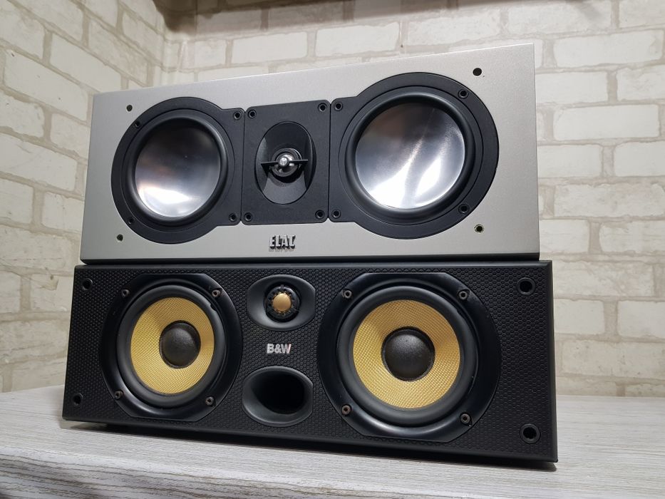 Центральний канал ELAC CC 101.2,B&W CC6, потужність 120 Вт, б/у з Ні