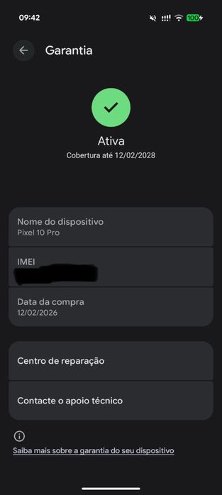 Google pixel 10 pro azul (só até Domingo)