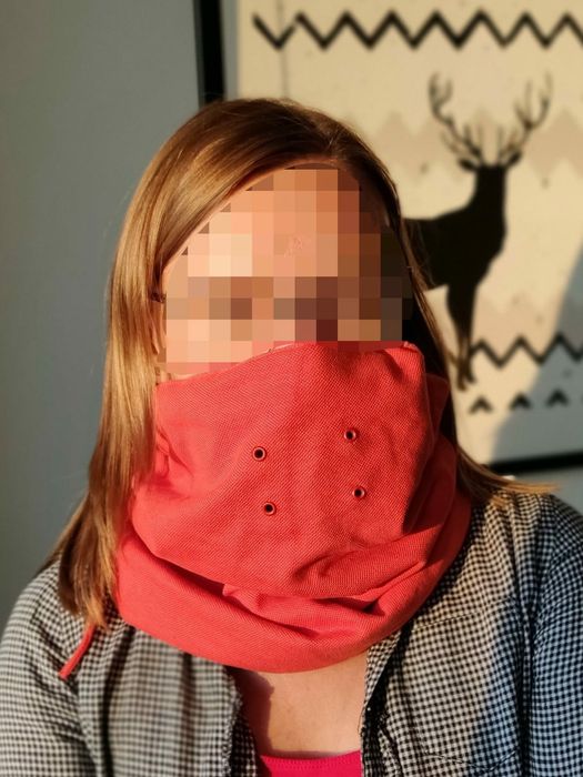 Nowy komin maska antysmogowa FF.P2