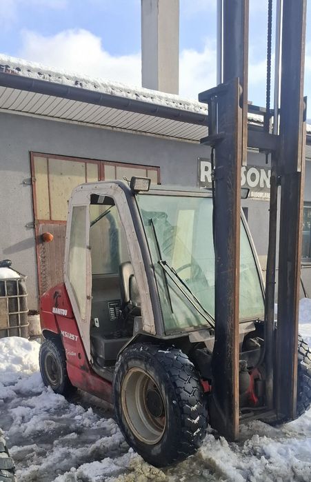 Wozek widłowy terenowy manitou 2szt perkins