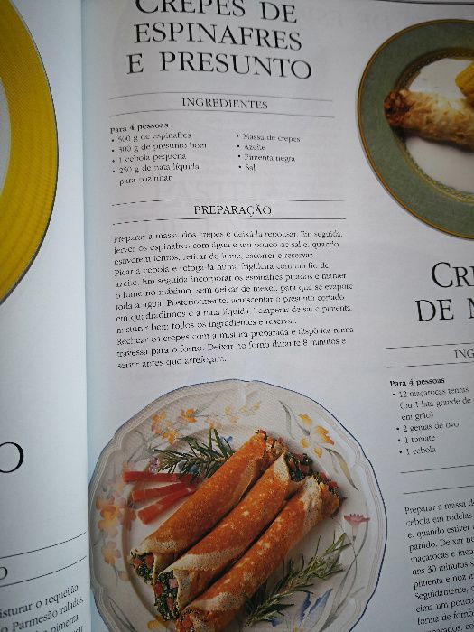 receitas de Massas e Pastas e Acepipes e saladas