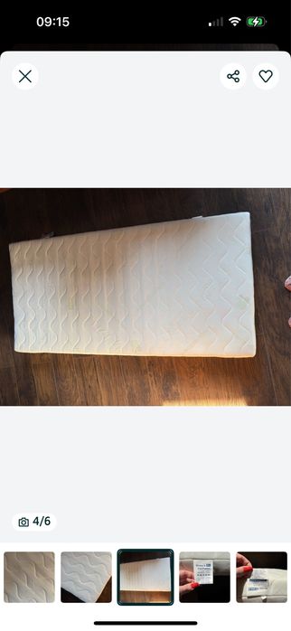 Materac Fiki Miki 140x70 dwustronny