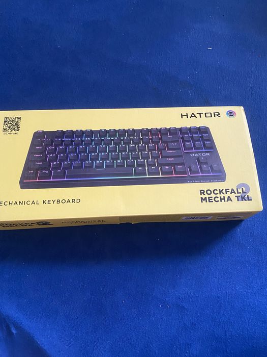 Продам клавиатуру Hator rockfall 2 mecha tkl