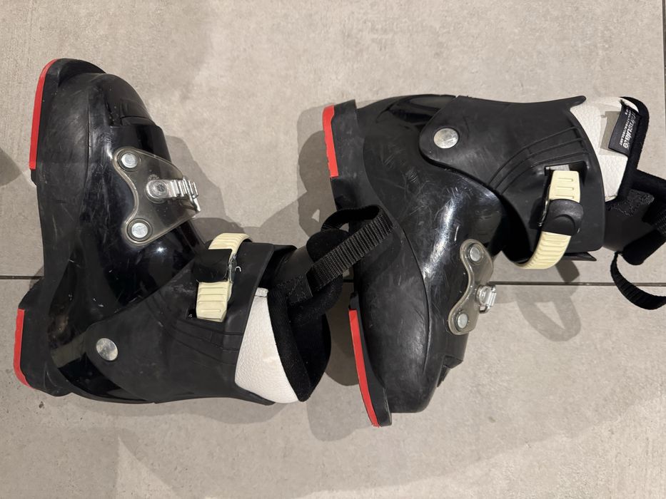 Komplet Narty dziecięce Rossignol Junior 100cm + buty Atomic rozm 32