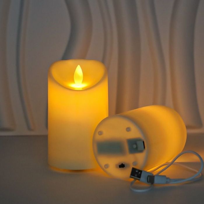 Лед свічка на акумуляторі, світильник свічка на акумуляторі, свічка