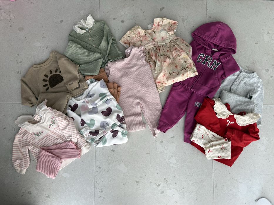 Речі на дівчинку Zara, GAP, Primark, LSW 68-74 р.