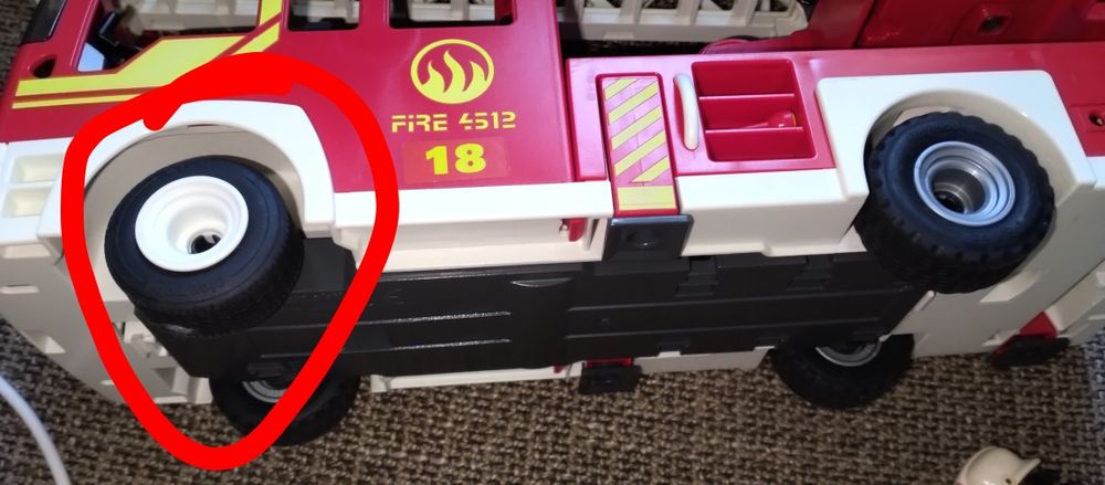 Camião bombeiros Playmobil