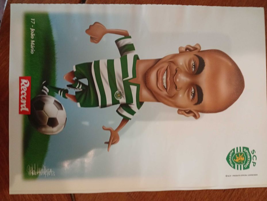 Álbum de caricaturas do Sporting