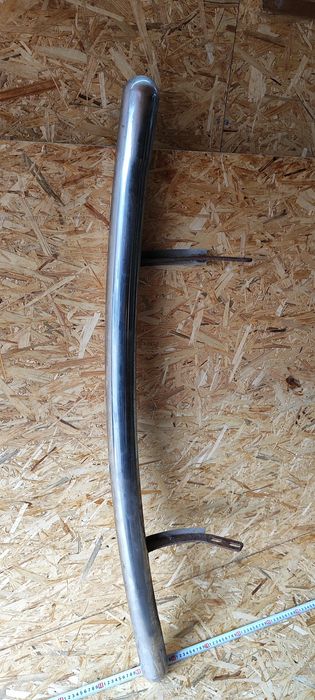 Обвес для внедорожника из полированной нержавейки.