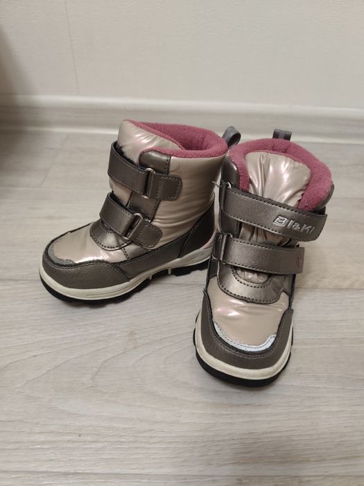 Зимові чоботи дутікі на дівчинку, 26 р-р