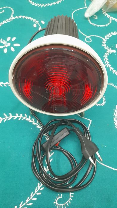 Projetor antigo para curar sarampo