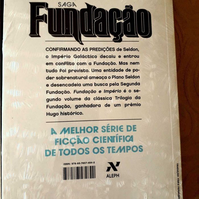 Isaac Asimov - Trilogia da Fundação - Vol. 1 a 3  - Ed. BRASIL - NOVOS -  PROMOÇÃO