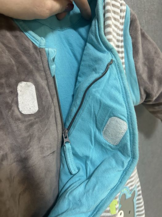 Конверт для сну дитячий кокон для сну дуже теплий 80% котон