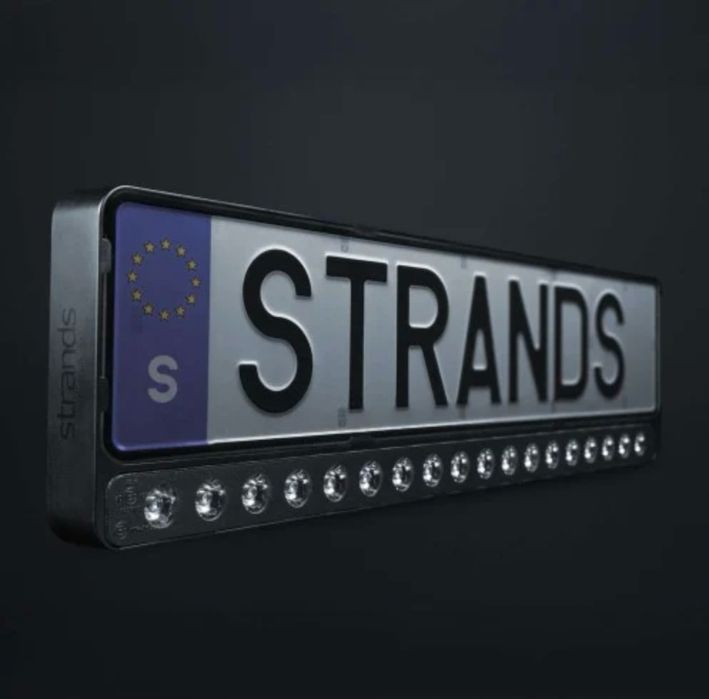 Ramka led bar tablica rejestracyjna