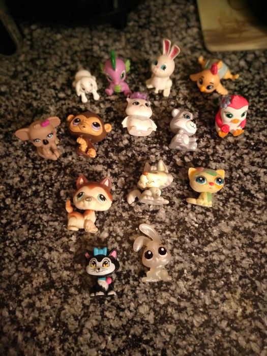 14 Bonecos Littlest Pet Shop, de Coleção