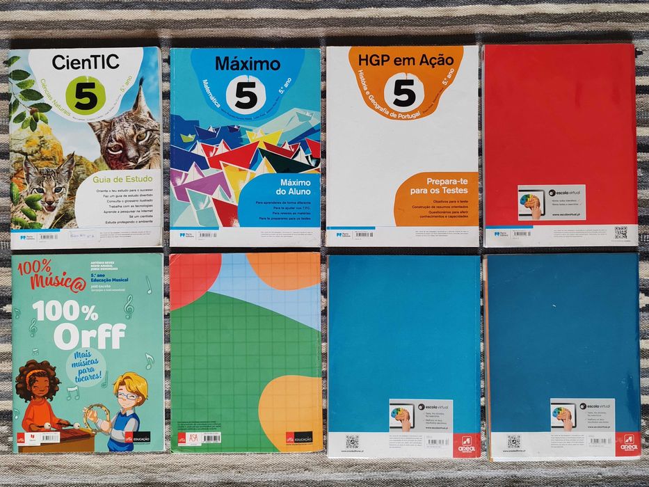Cadernos de actividades 5 ano