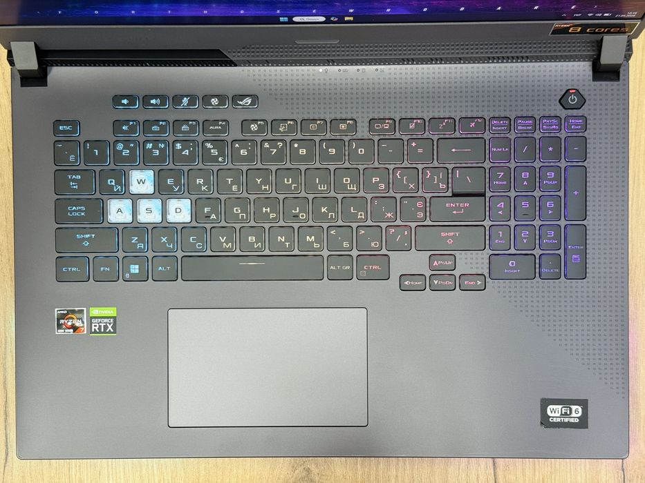 Продам ігровий ASUS ROG Strix G17 | Ryzen 7, RTX 3060