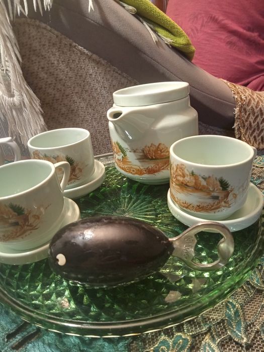 Ваза для фруктов СССР тарелки