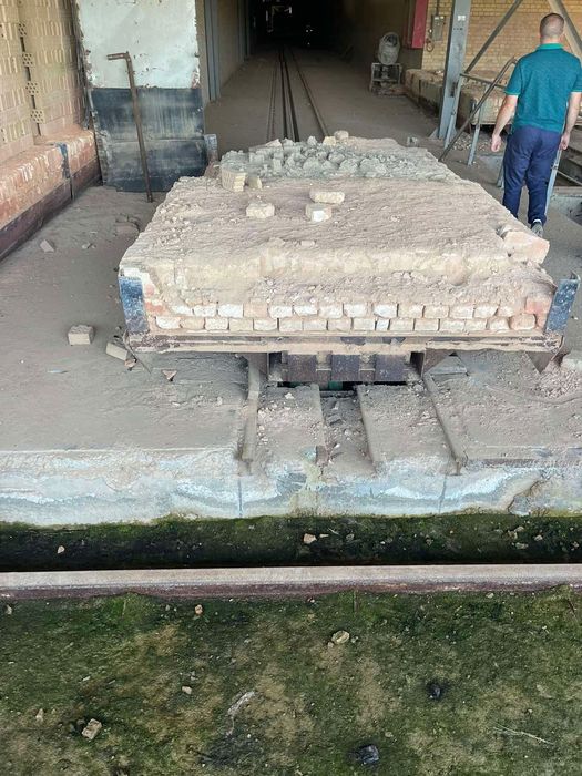 Вагонетка Обжигова для виробництва цегли