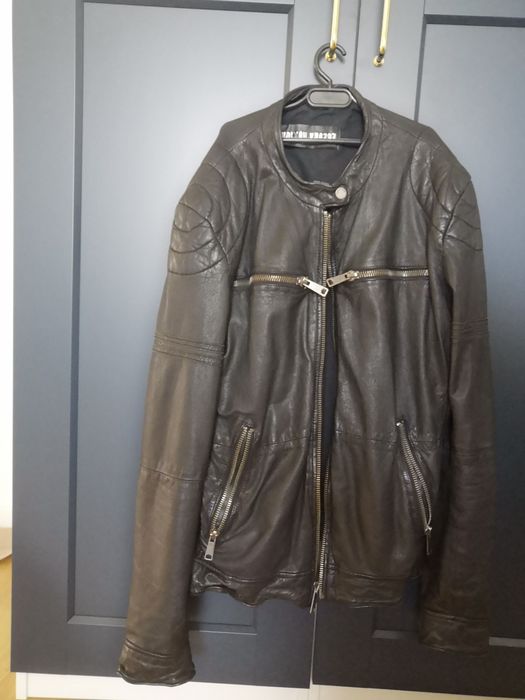 Kurtka skórzana męska