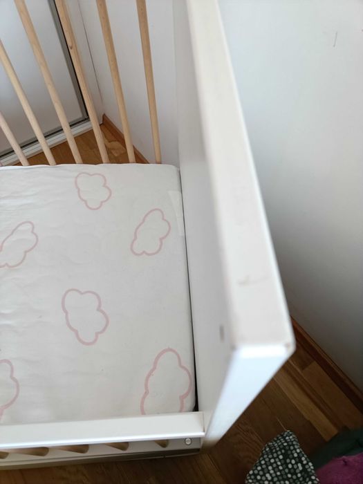 MYLLRA łóżeczko dziecięce jak NOWE