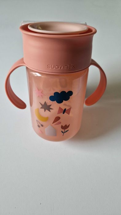 Suavinex Kubek Treningowy Training Cup 360 z Uchwytami 340ml wiek 12m+