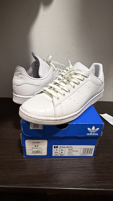 Кеди білі Adidas Stan Smith, 42 2/3