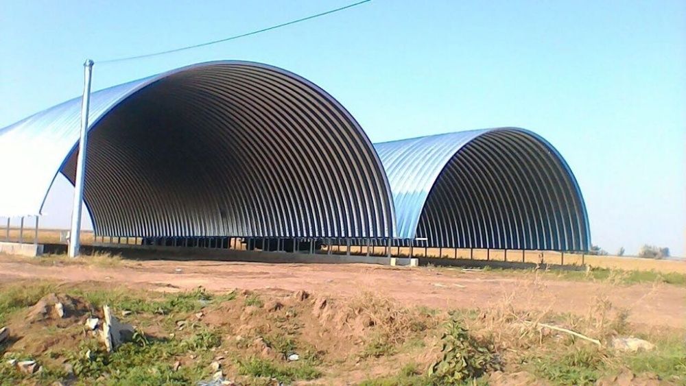 Ангары, хранилища, склады, навесы