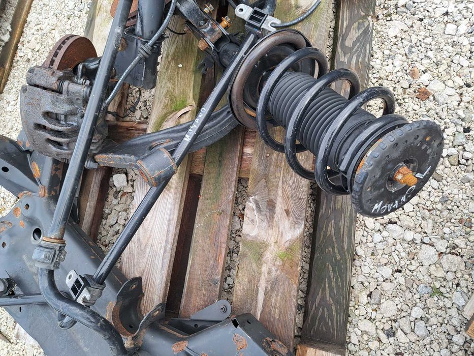 Zwrotnica Wahacz Amortyzator Lewy Kopyto Przód Master III IV Movano B