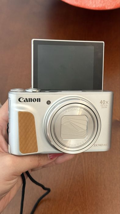 Canon sx740 hs cinza