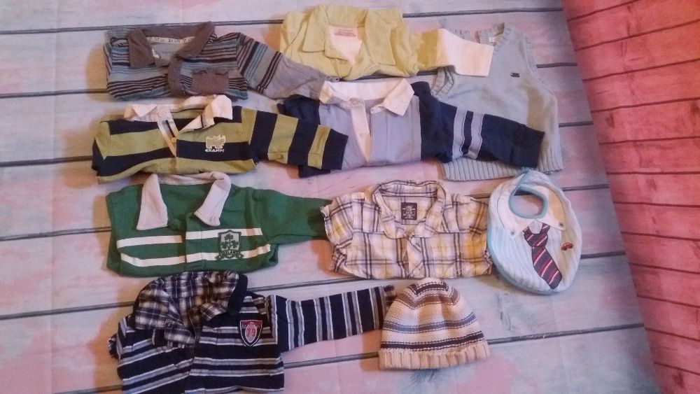 Paka 40 szt GapNextPolo sweter spodnie dres bluza dla chłopca 74cm