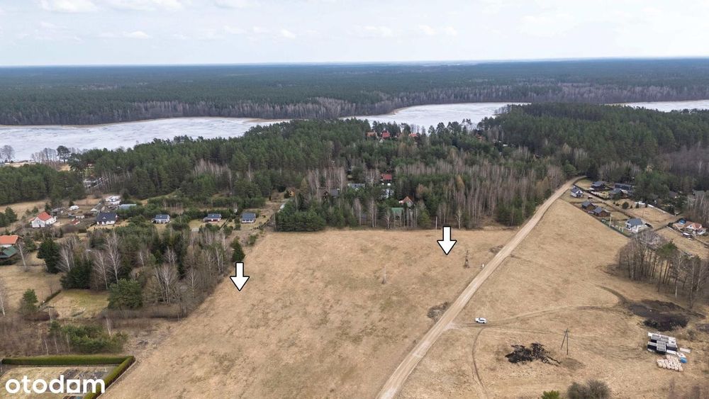 Działki budowlane w Marksewie - 500m od jeziora i plaży!