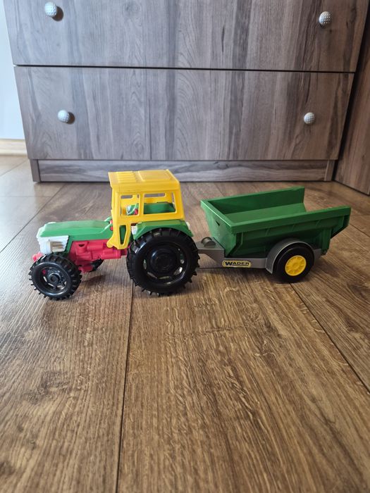 Traktor + przyczepa Wader stan jak nowy
