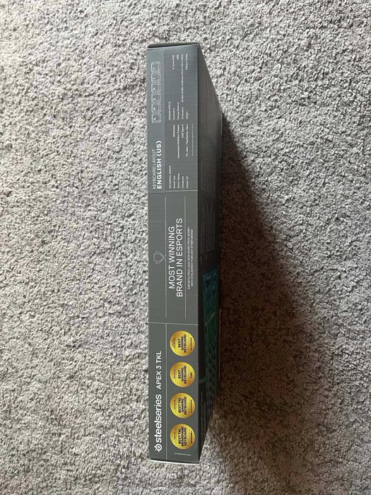 Nowa Klawiatura SteelSeries Apex 3 TKL US Niebieska