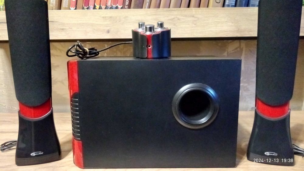 Акустична система Gemix SB-75 Black/Red