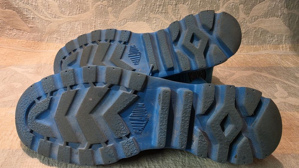 Buty Palladium niebieskie wysokie trampki rozmiar 43