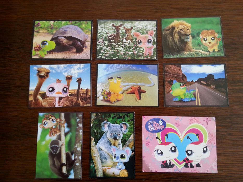 Pocztówki Littlest Pet Shop