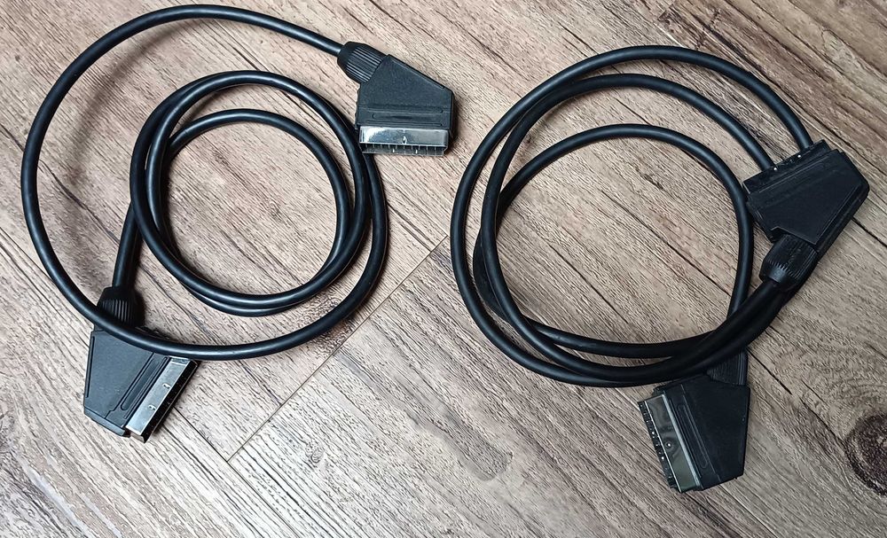 Kabel Przewód EURO SCART 1,5m AV Audio Video do TV