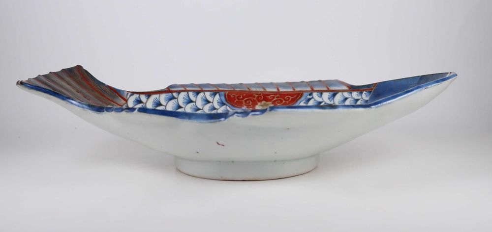 Travessa Peixeira porcelana Imari Séc. XIX/XX