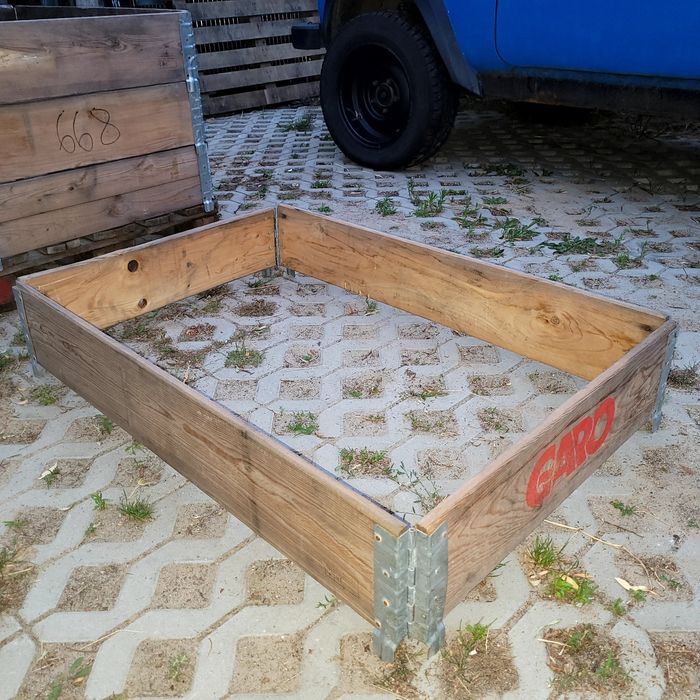 Nadstawka na palety, skrzyniopaleta, kwietnik, rabatka