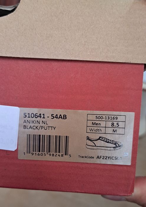 Чоловічі кеди низькі Levi's Чорні